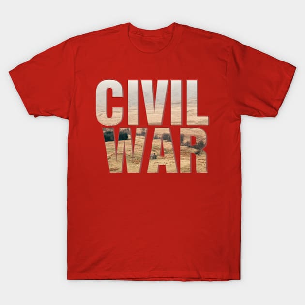 CIVIL WAR T-Shirt by afternoontees